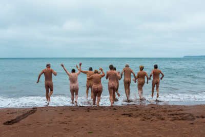 The Great British Skinny Dip 2016. Photograph by Cliff Luke